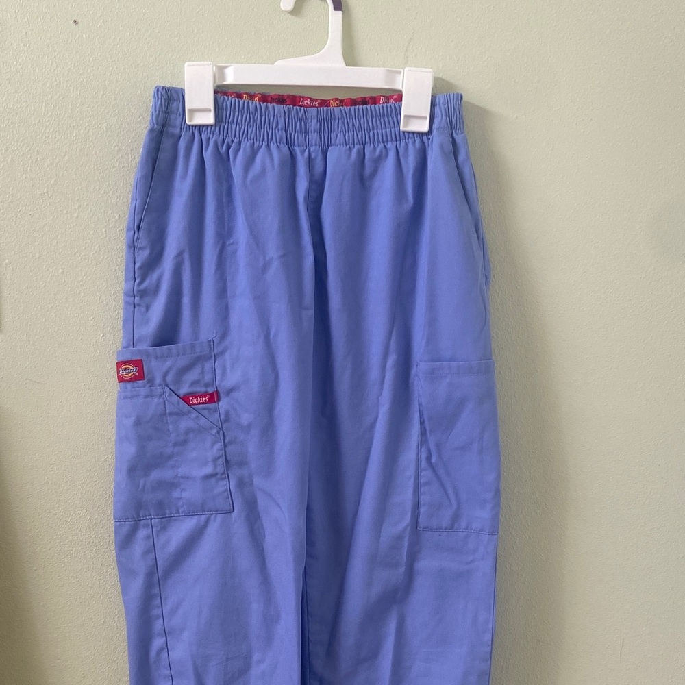 Dickies Periwinkle Utility Scrub Pants